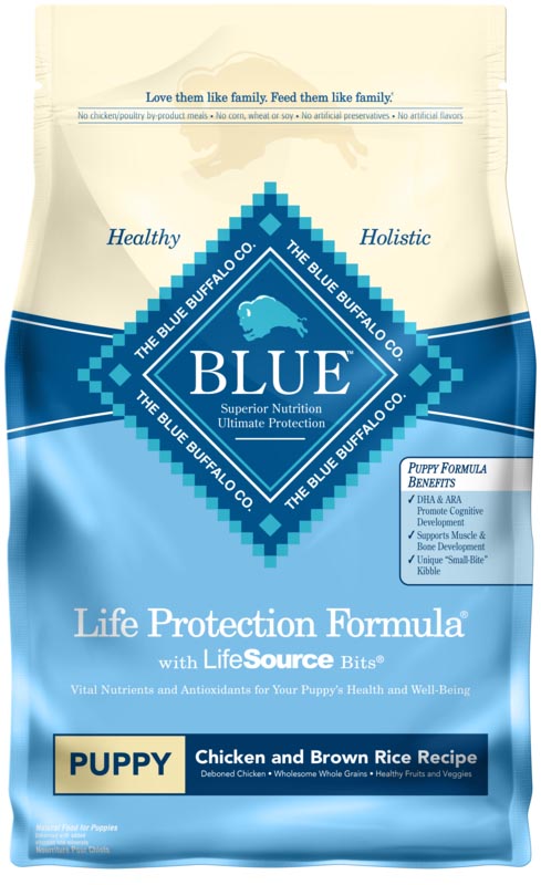 BLUE Life Protection Formula Chicken and Brown Rice Recipe for Puppies, 6 lb