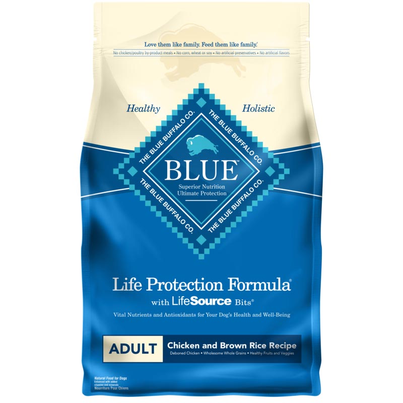 BLUE Life Protection Formula Chicken and Brown Rice Recipe for Adult Dogs, 5 lb