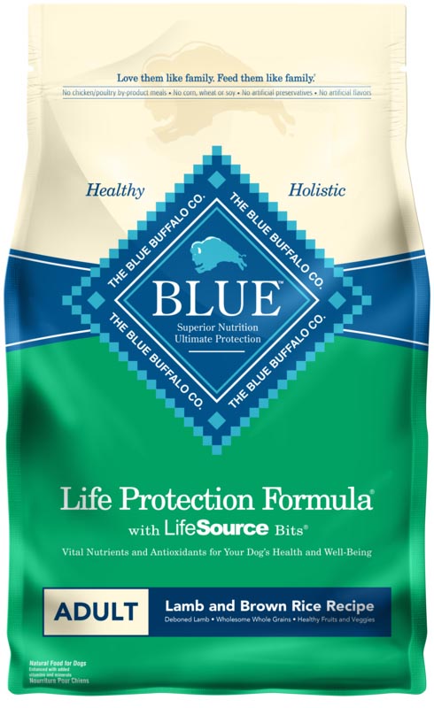 BLUE Life Protection Formula Lamb and Brown Rice Recipe for Adult Dogs, 6 lbs
