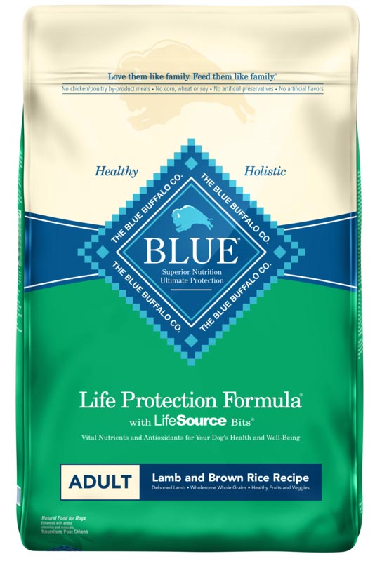 BLUE Life Protection Formula Lamb and Brown Rice Recipe for Adult Dogs, 30 lb