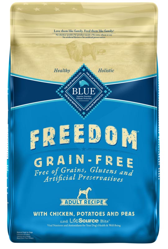 BLUE Freedom Grain-Free Chicken Recipe for Adult Dogs, 11 lb