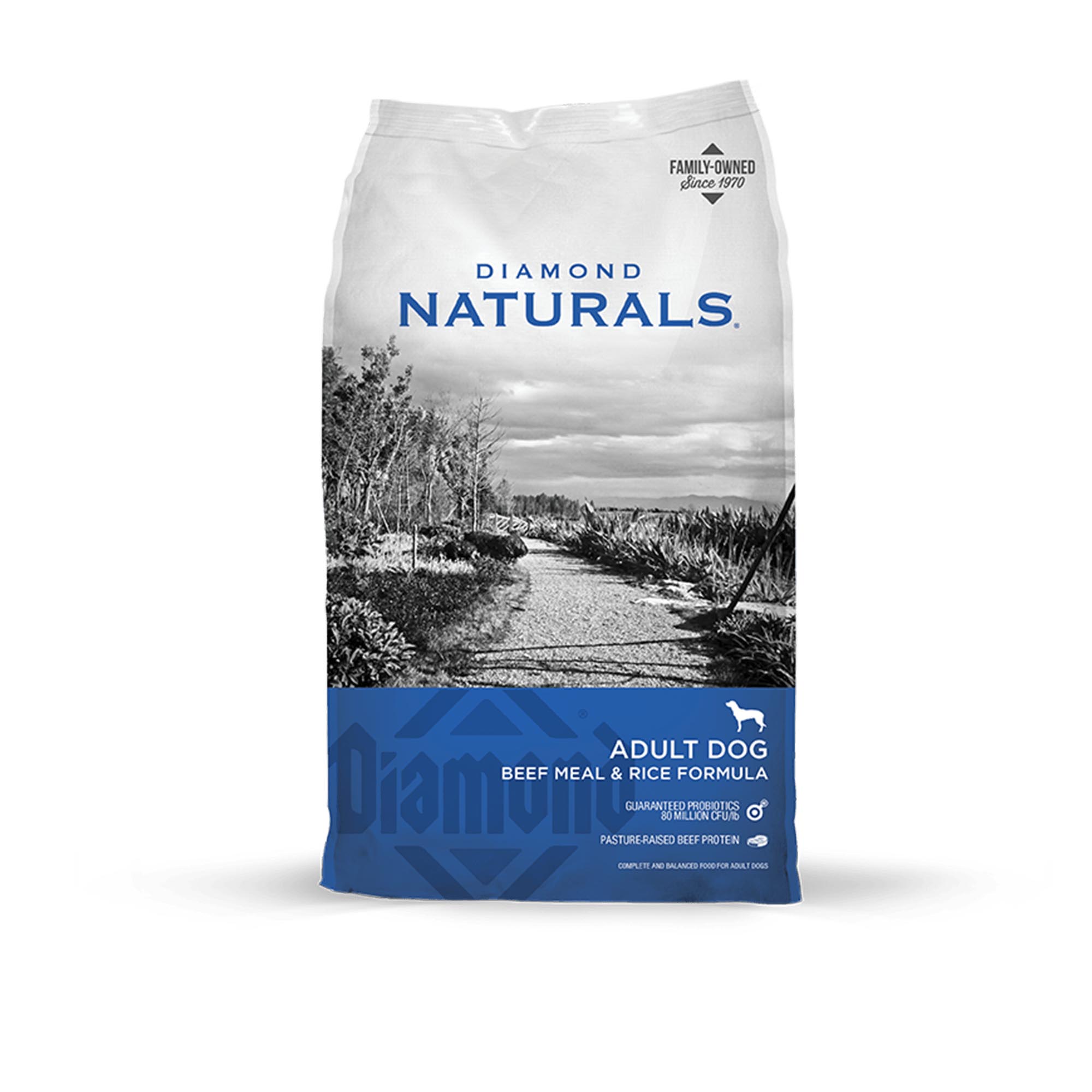 Diamond Naturals Adult Dog Beef Meal & Rice Formula 40 Lb 