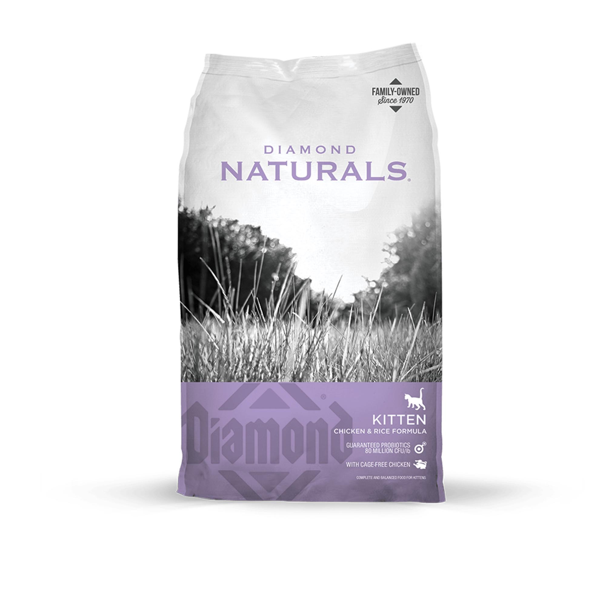 Diamond Naturals Kitten Chicken & Rice Formula 6 Lb 