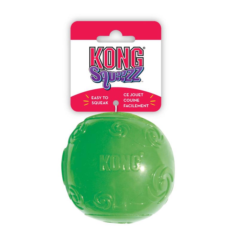 KONG Squeezz Ball, Medium