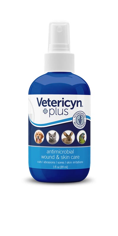 Vetericyn Plus All Animal Wound and Skin Care, 3 oz