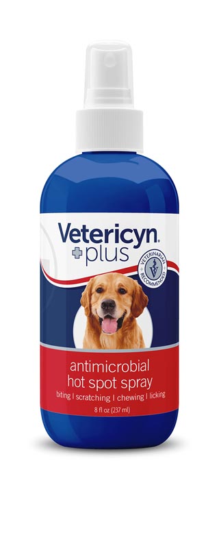 Vetericyn Plus Hot Spot Spray, 8 oz