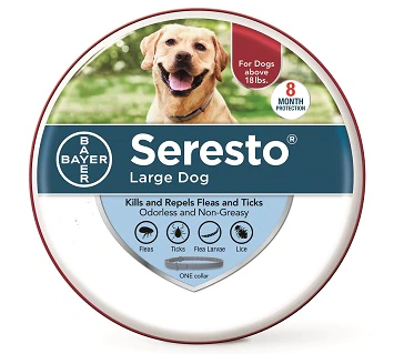 Seresto Flea & Tick Collar For Dogs, Large