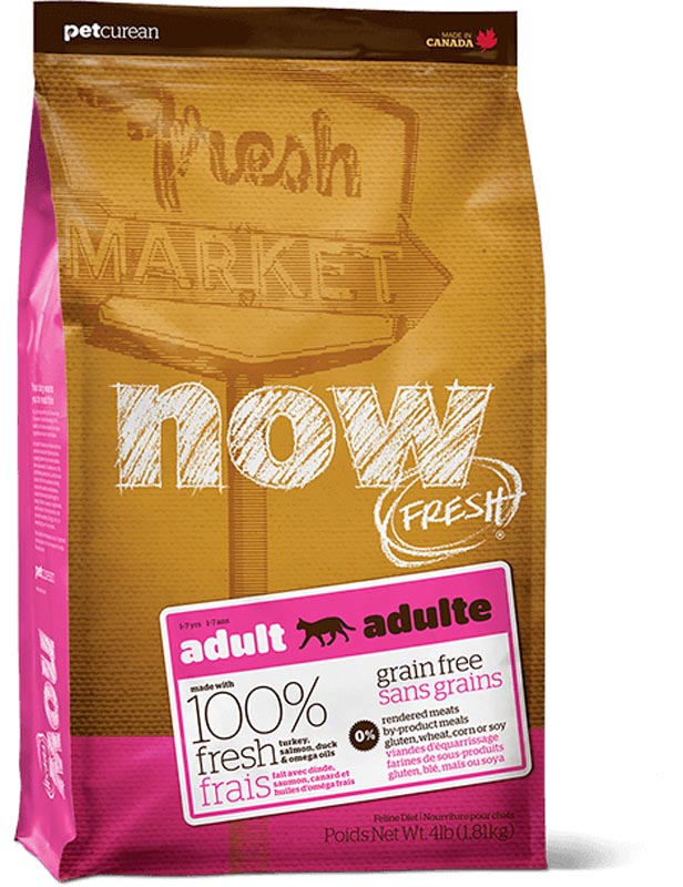 Now Fresh Grain Free Adult Recipe Cat Food, 4 lbs