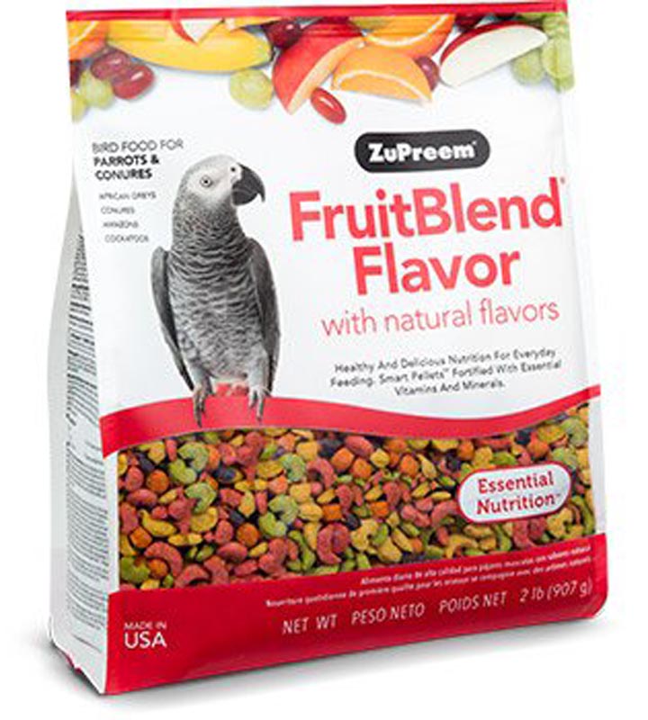 ZuPreem FruitBlend Flavor for Parrots & Conures, 3.5 lbs