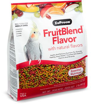ZuPreem FruitBlend Flavor for Medium Birds, 2 lbs