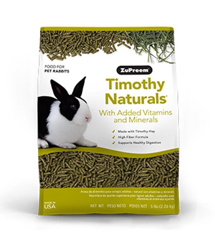 ZuPreem Timothy Naturals Rabbit Food, 5 lbs