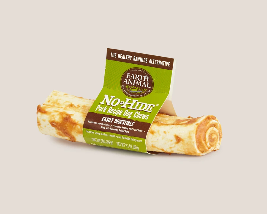 Earth Animal Pork No-Hide Wholesome Chews - Medium