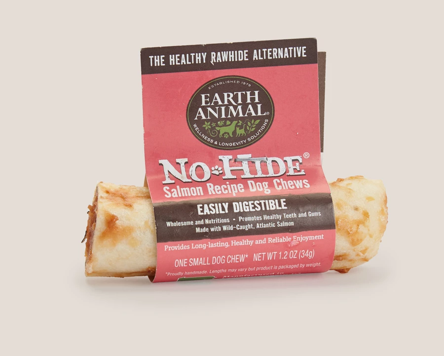 Earth Animal Salmon No-Hide Wholesome Chews - Small