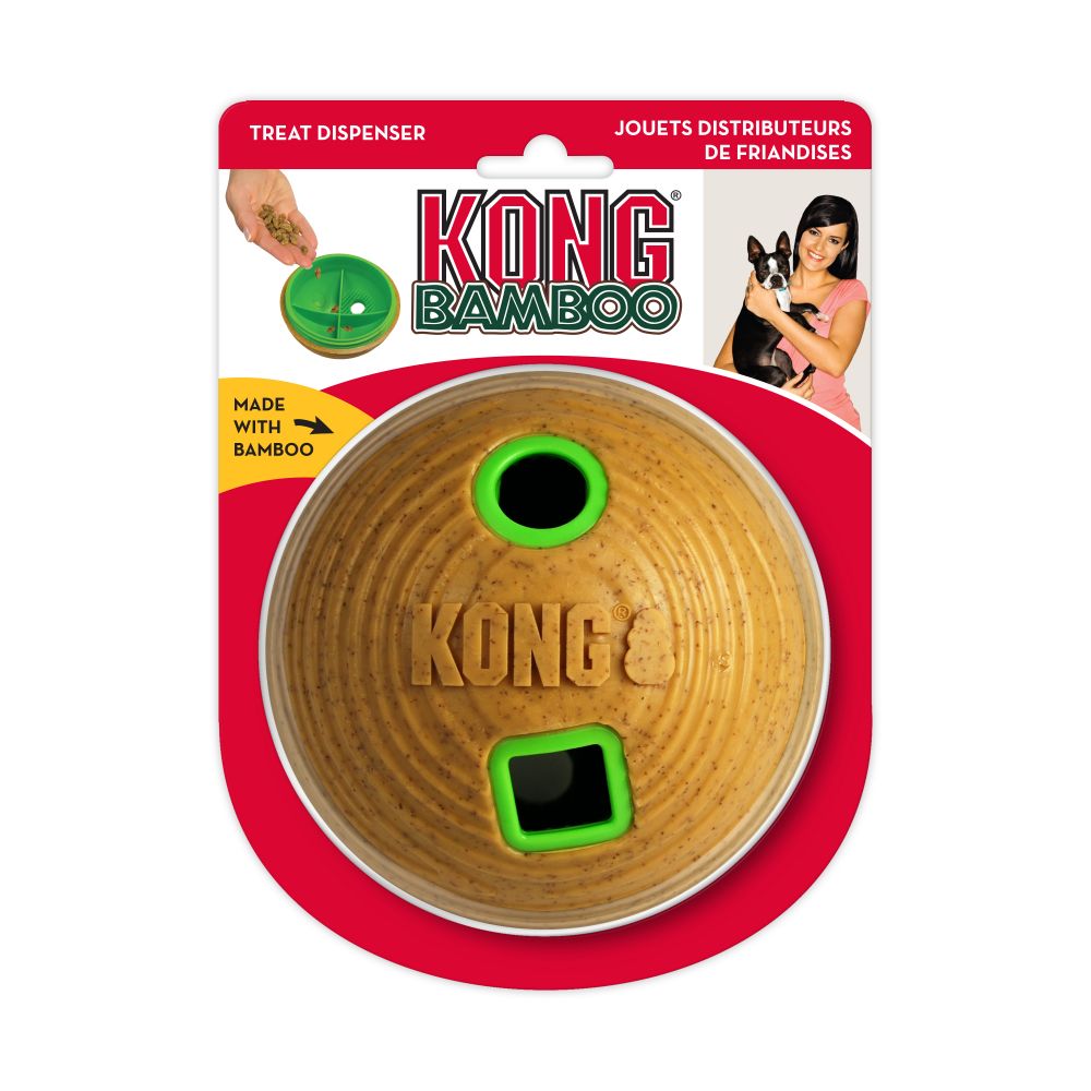 KONG Bamboo Feeder Ball, Medium