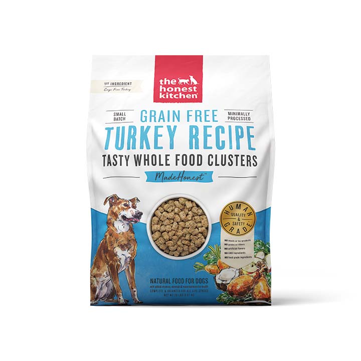 The Honest Kitchen Whole Food Clusters - Grain Free Turkey, 20 lbs