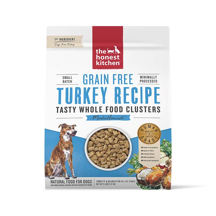 The Honest Kitchen Whole Food Clusters - Grain Free Turkey, 5 lbs