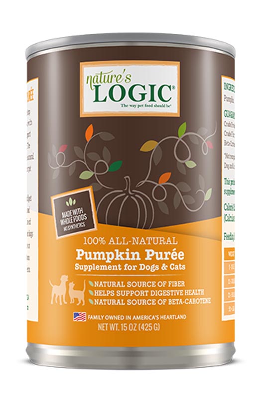 Nature's Logic Pumpkin Puree, 15 oz