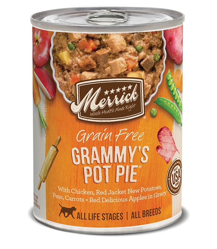 Merrick Grammy's Pot Pie in Gravy for All Life Stages, 13 oz