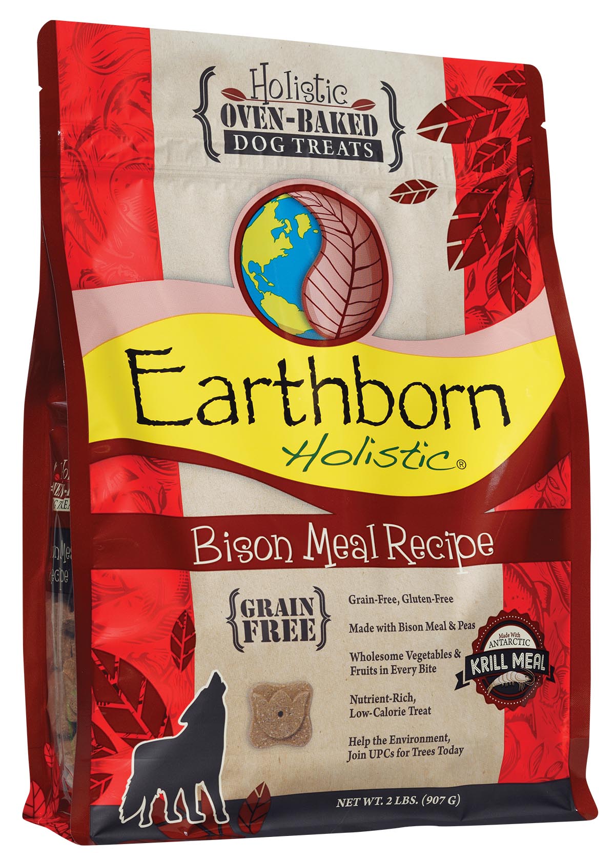 Earthborn Holistic Bison Meal Recipe Biscuits, 2 lbs