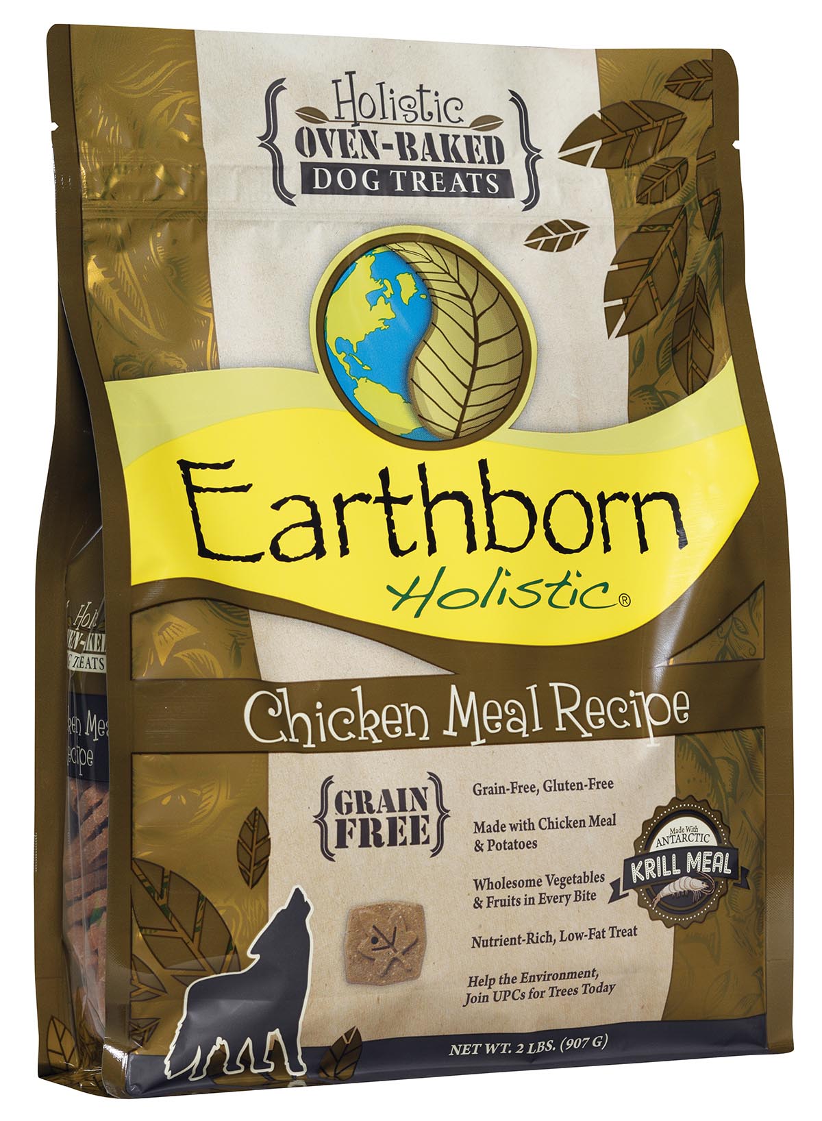 Earthborn Holistic Chicken Meal Recipe Biscuits, 2 lbs