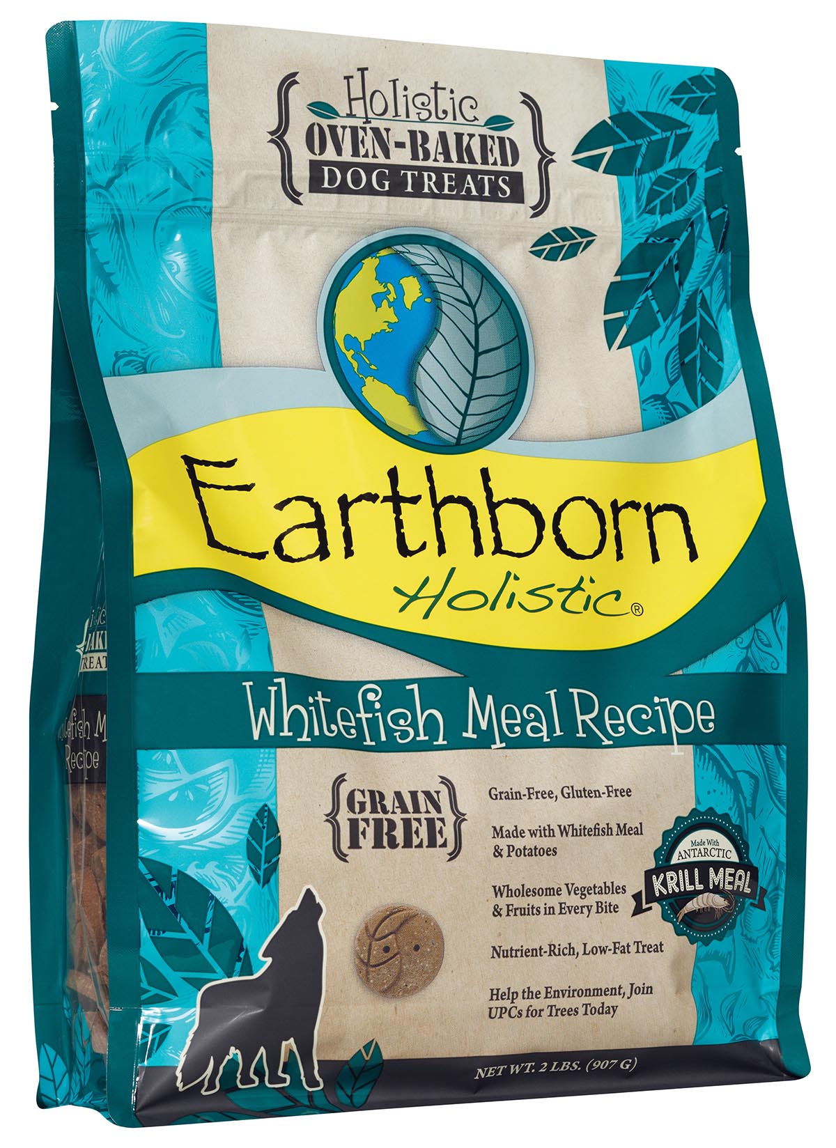 Earthborn Holistic Whitefish Meal Recipe Biscuits, 2 lbs