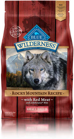BLUE Wilderness Rocky Mountain Red Meat For Small Breed Adult Dogs, 10 lbs