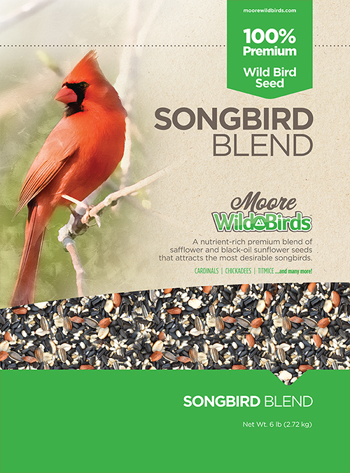 Moore Wild Birds Songbird Blend, 15 lbs