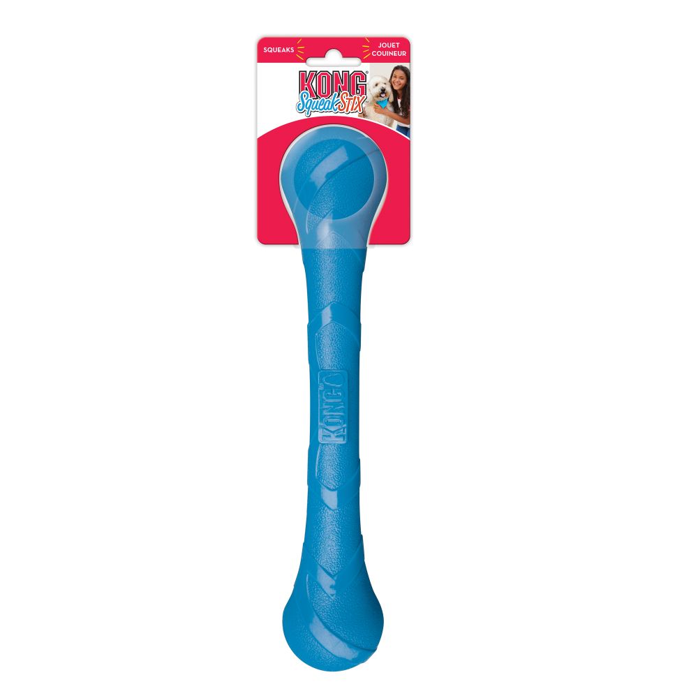 KONG SqueakStix, Medium, Blue