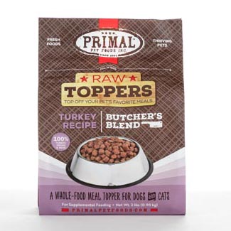 Primal Butcher's Blend Topper - Turkey, 2 lbs