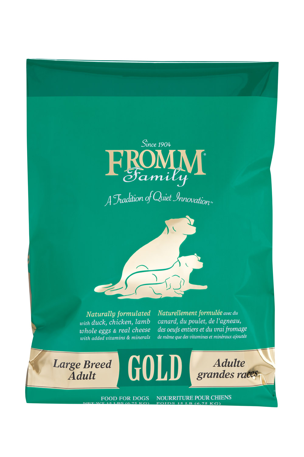 Fromm Family Large Breed Adult Gold Food for Dogs, 15 lbs