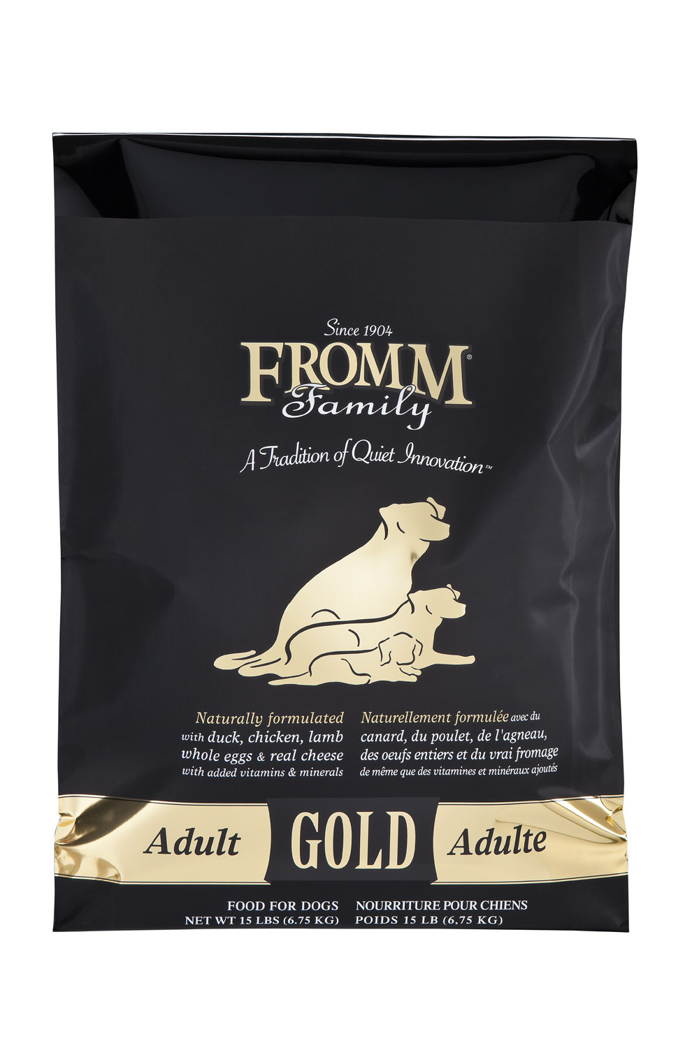 Fromm Family Adult Gold Food for Dogs, 15 lbs