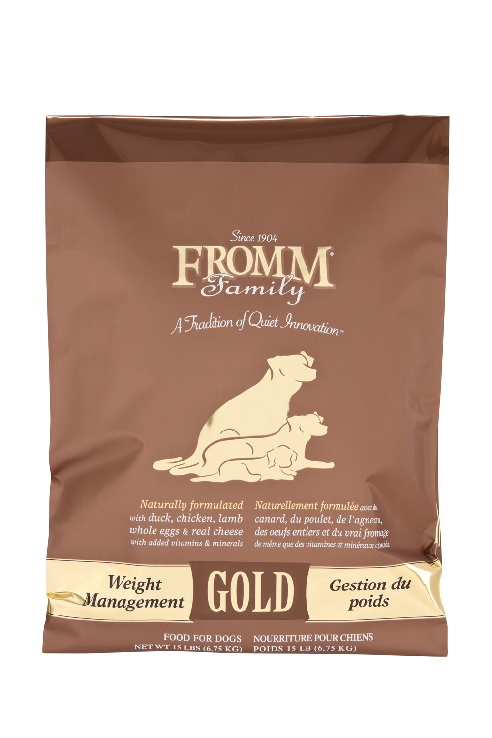 Fromm Family Weight Management Gold Food for Dogs, 15 lbs