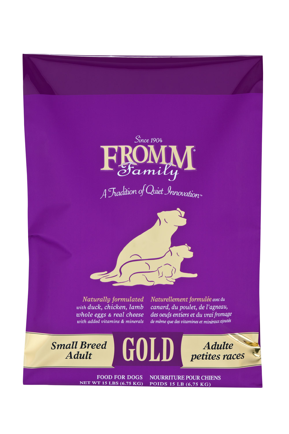 Fromm Family Small Breed Adult Gold Food for Dogs, 15 lbs