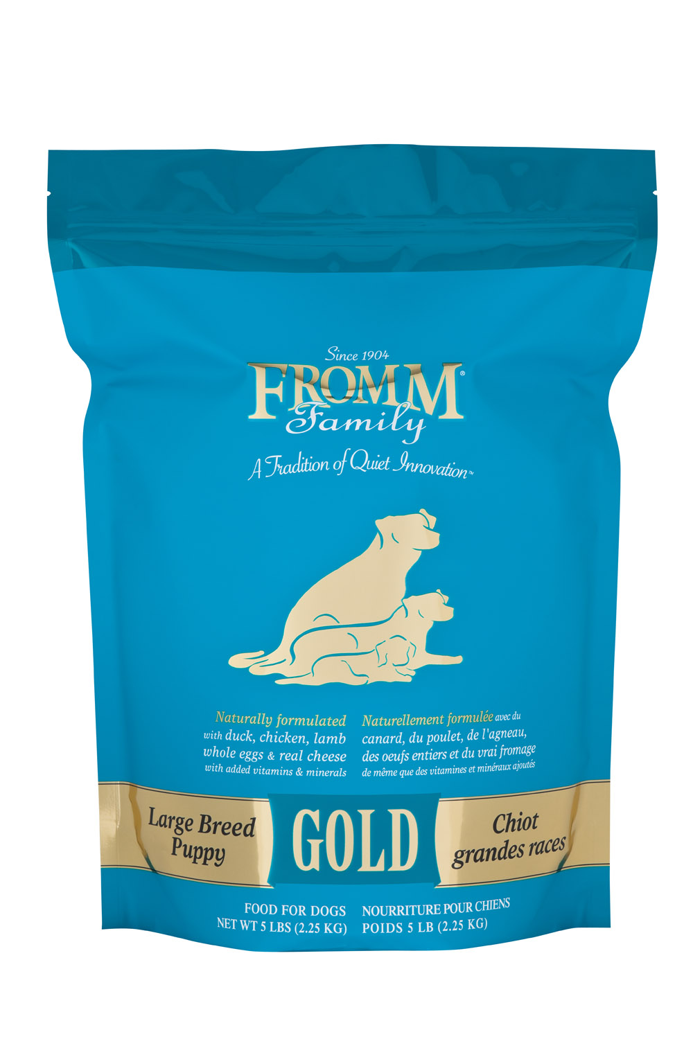 Fromm Family Large Breed Puppy Gold Food for Dogs, 5 lbs