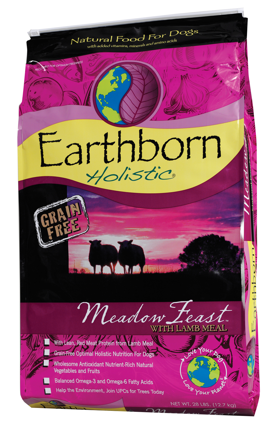 Earthborn Holistic Meadow Feast, 25 lbs