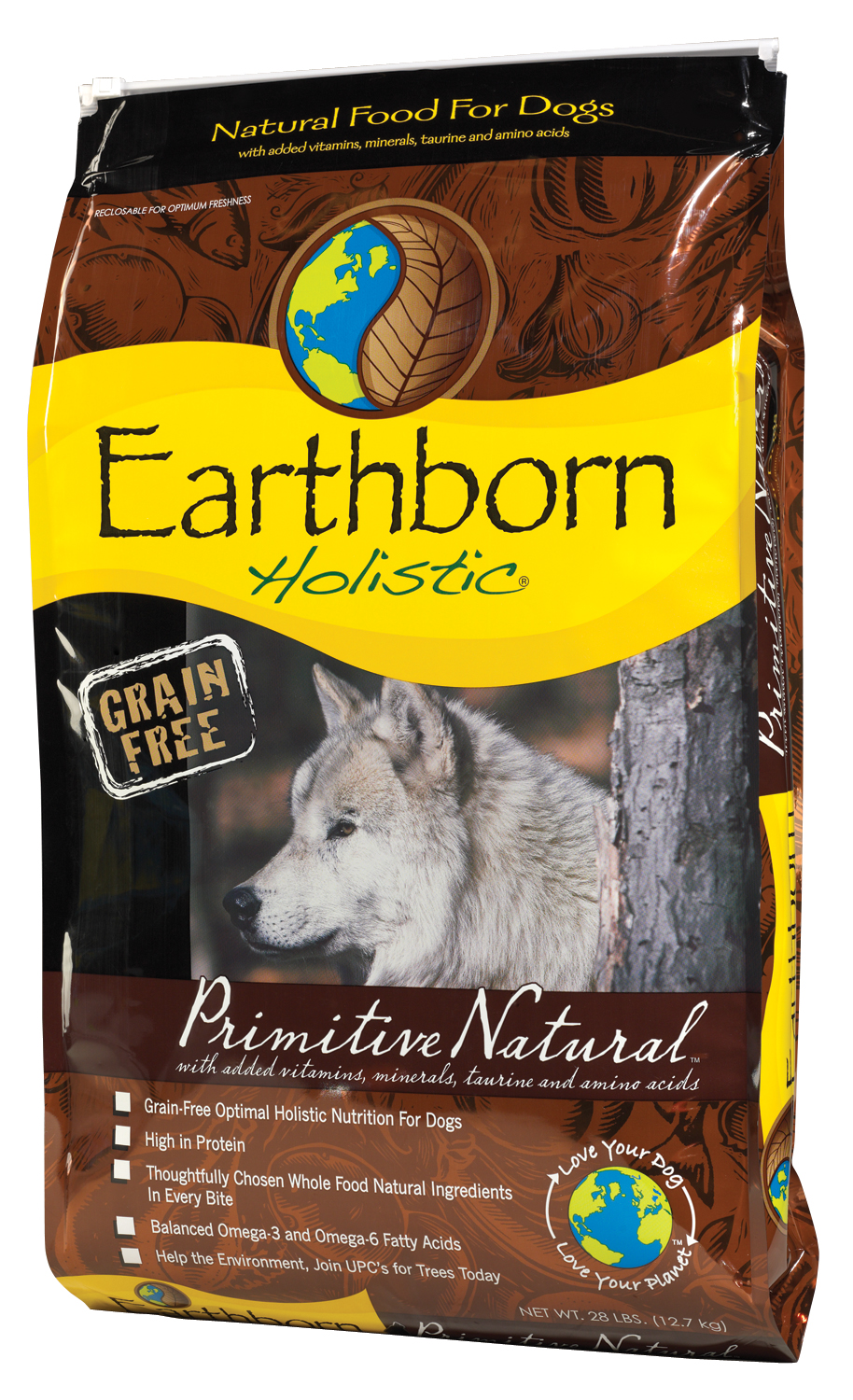 Earthborn Holistic Primitive Natural, 28 lbs