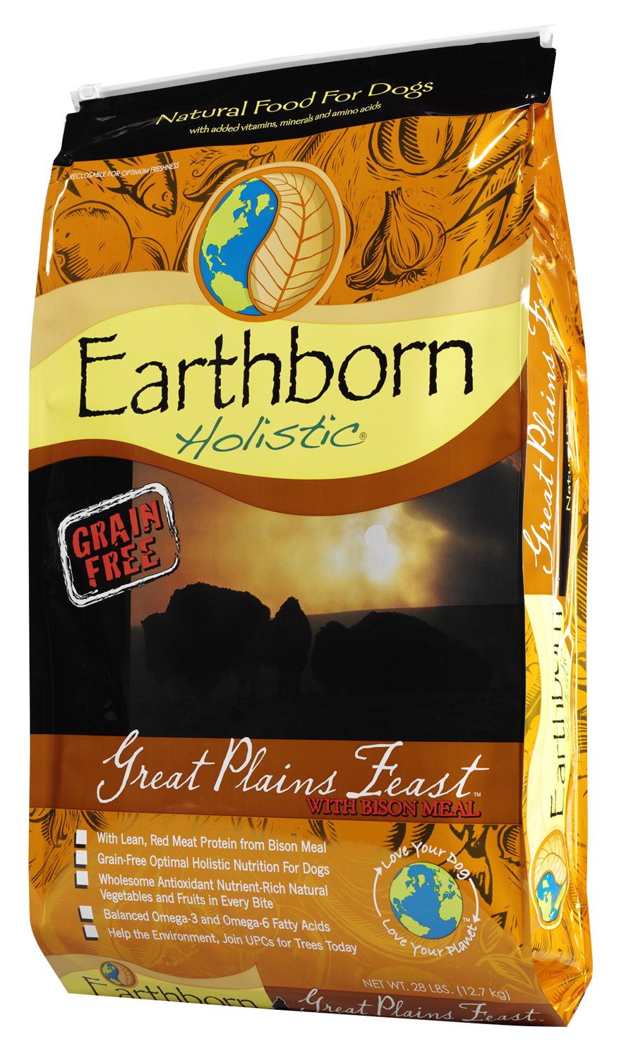 Earthborn Holistic Great Plains Feast, 25 lbs