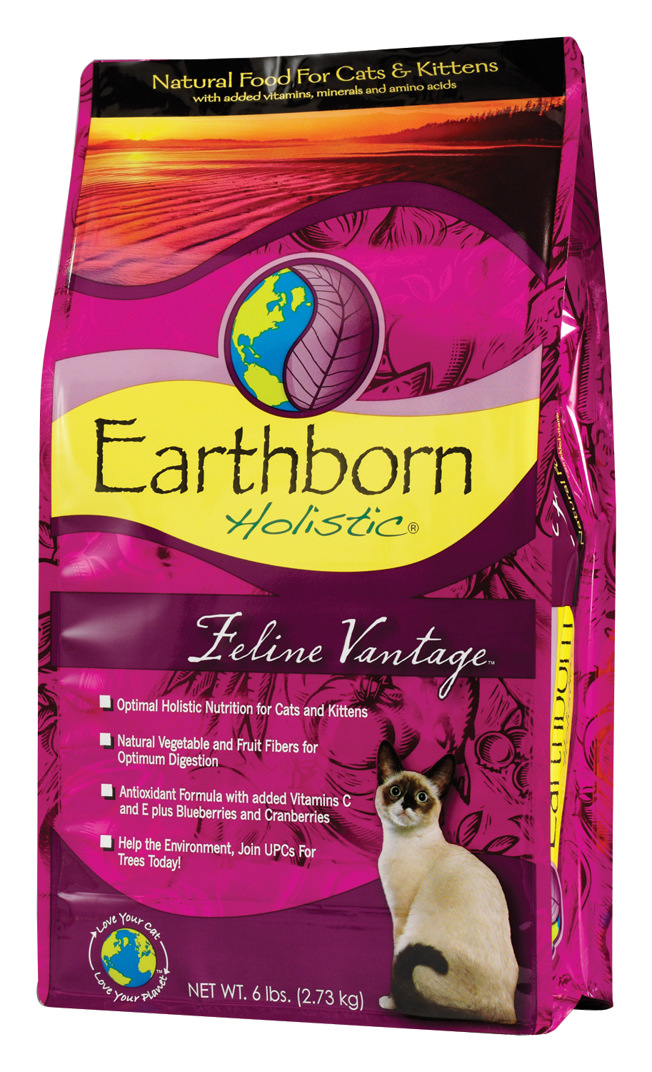 Earthborn Holistic Feline Vantage, 6 lbs