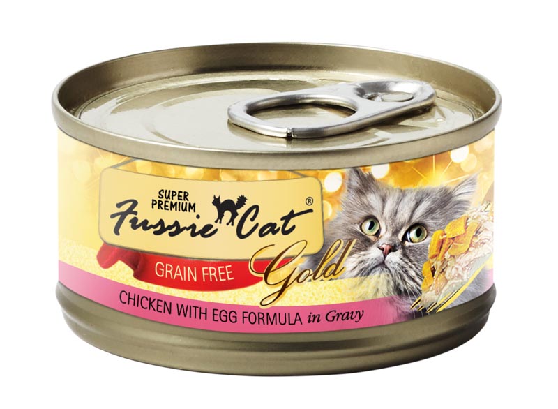 Fussie Cat Chicken with Egg Formula in Gravy, 2.8 oz