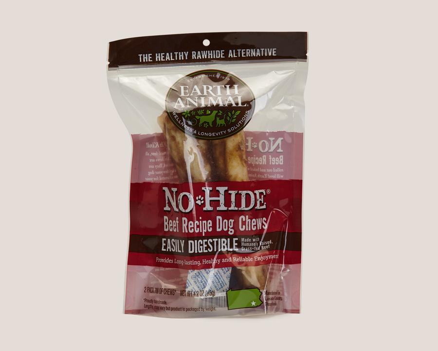 Earth Animal Beef No-Hide Wholesome Chews - Medium, 2 pack
