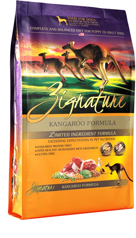 Zignature Kangaroo Dog Food, 13.5 lbs