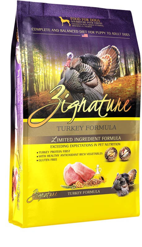 Zignature Turkey Dog Food, 4 lbs