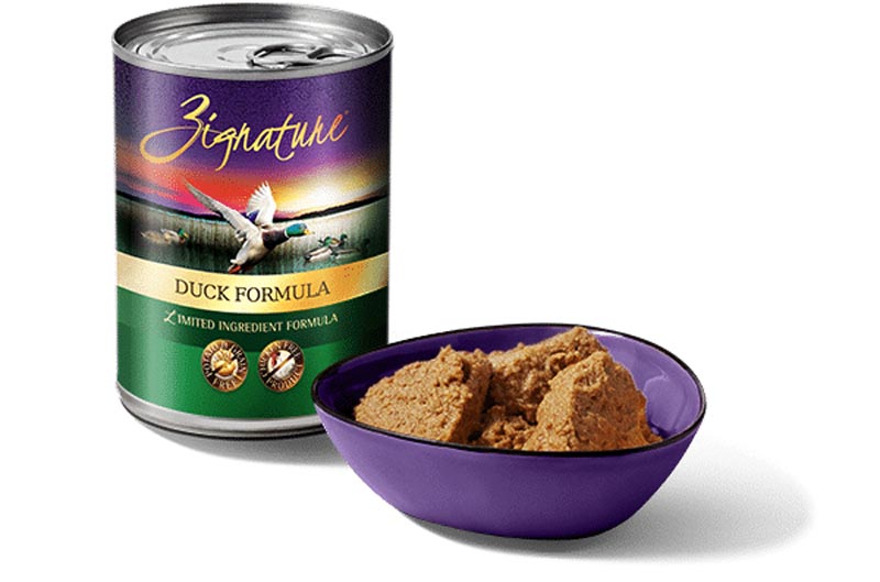 Zignature Duck Dog Food, 13 oz