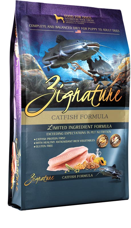 Zignature Catfish Dog Food, 25 lbs