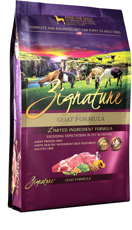 Zignature Goat Dog Food, 13.5 lbs