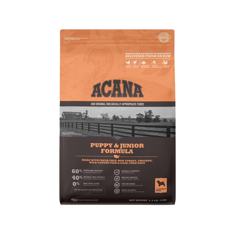 Acana Puppy Recipe, 4.5 lbs