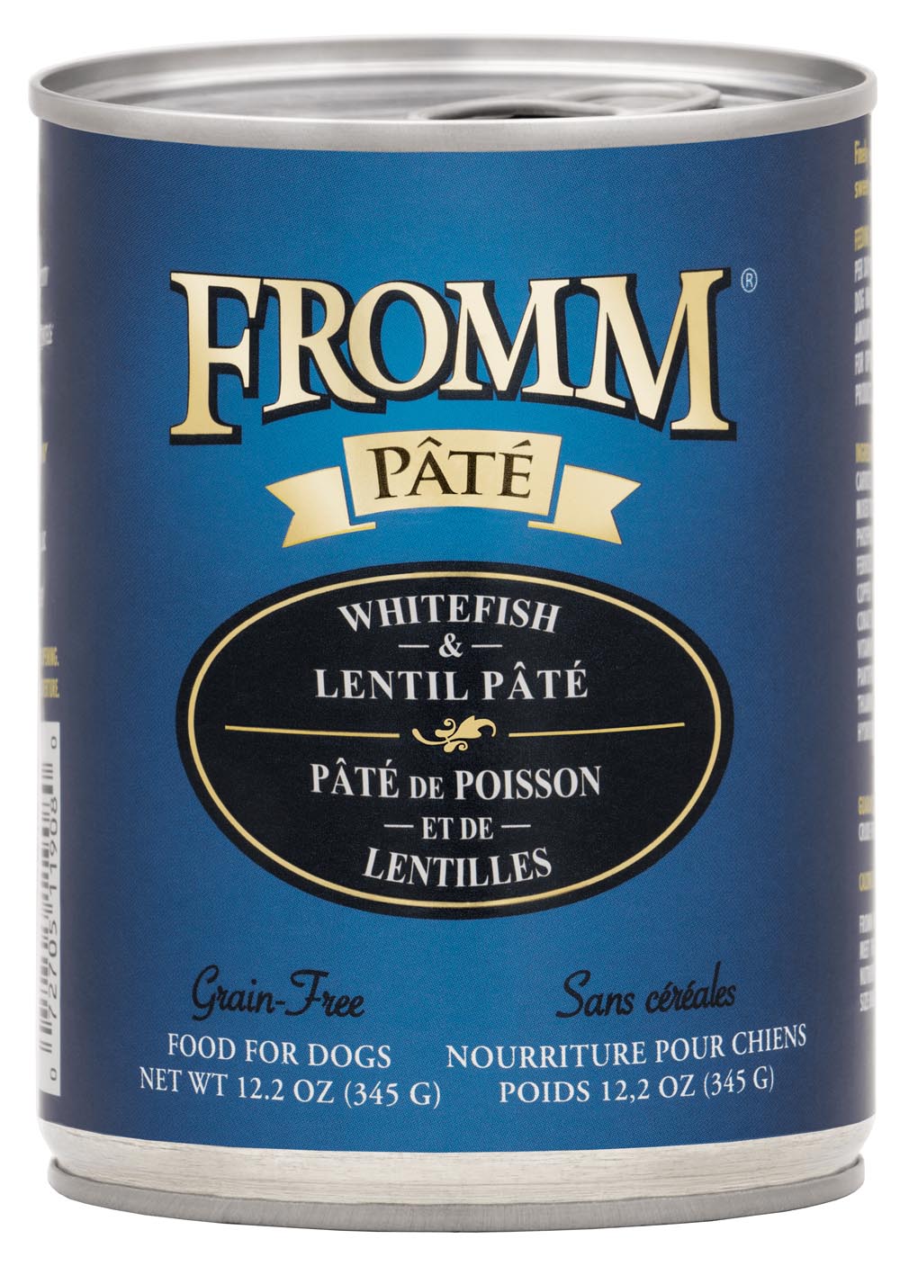 Fromm Whitefish & Lentil Pate Food for Dogs, 12.2 OZ