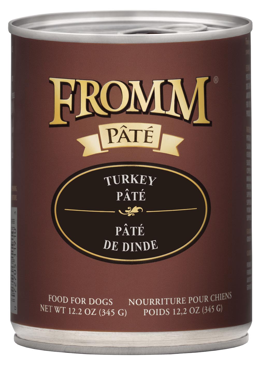 Fromm Turkey Pate Food for Dogs, 12.2 OZ