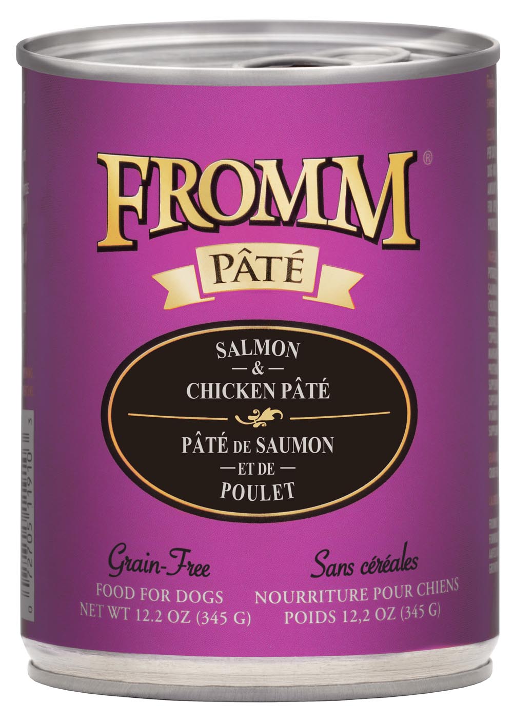 Fromm Salmon & Chicken Pate Food for Dogs, 12.2 OZ