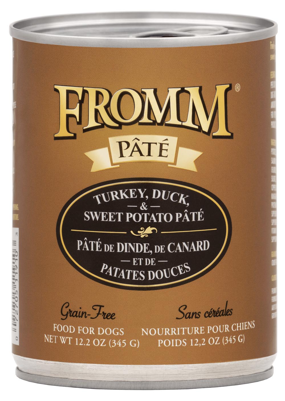 Fromm Turkey, Duck & Sweet Potato Pate Food for Dogs, 12.2 OZ